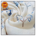 Baby cloth jacquard interlock knitting fabric